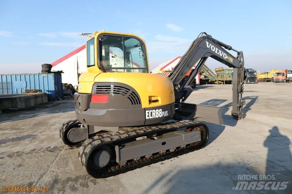 Volvo ECR 88 PLUS Середні екскаватори 7т. - 12т.