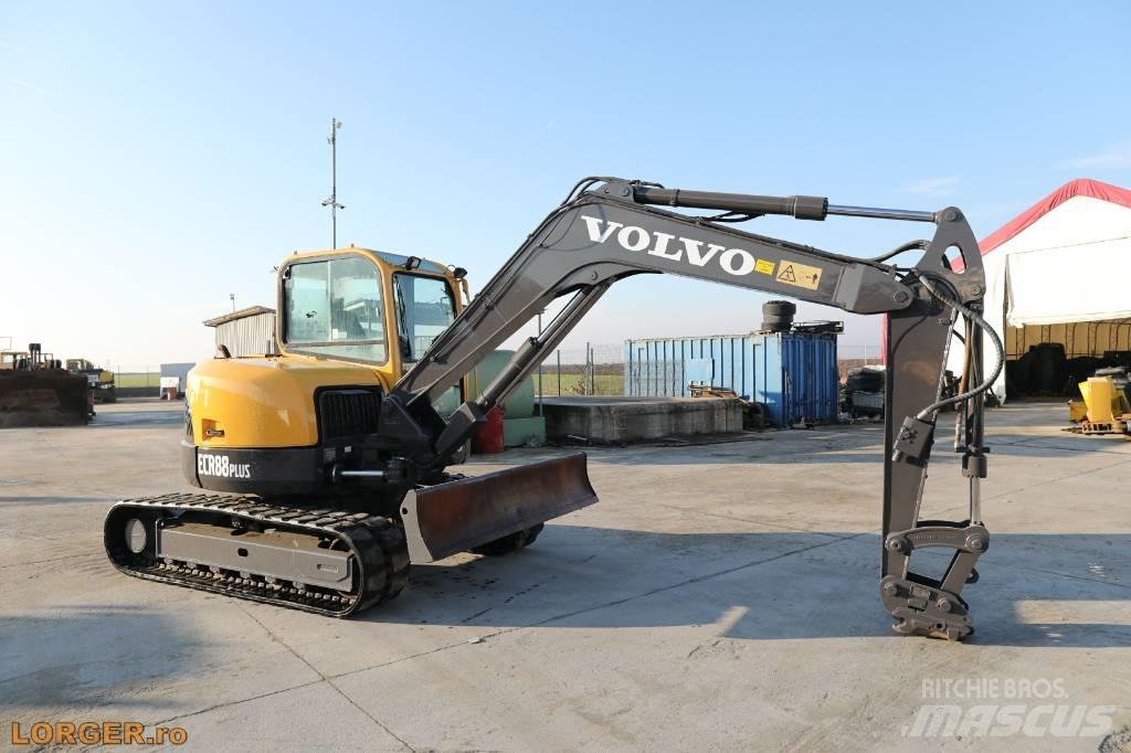 Volvo ECR 88 PLUS Середні екскаватори 7т. - 12т.