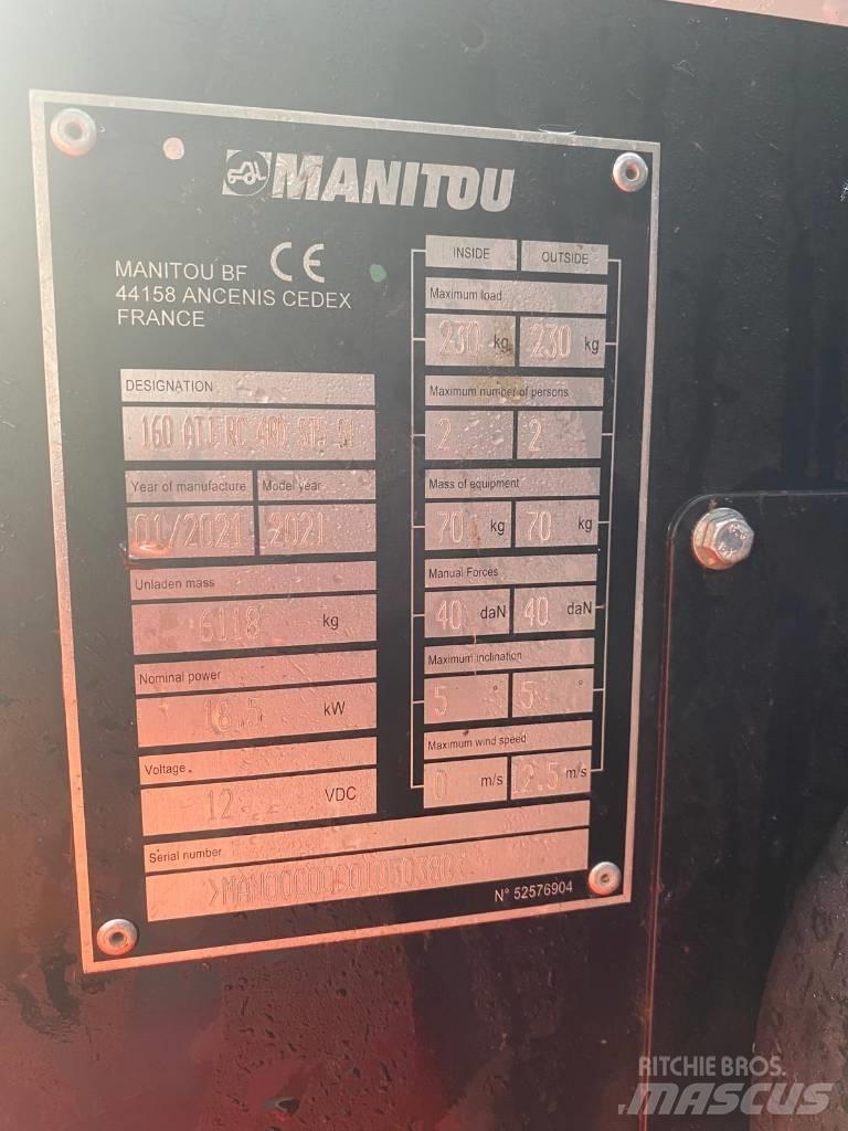 Manitou 160 ATJ Колінчаті підйомники