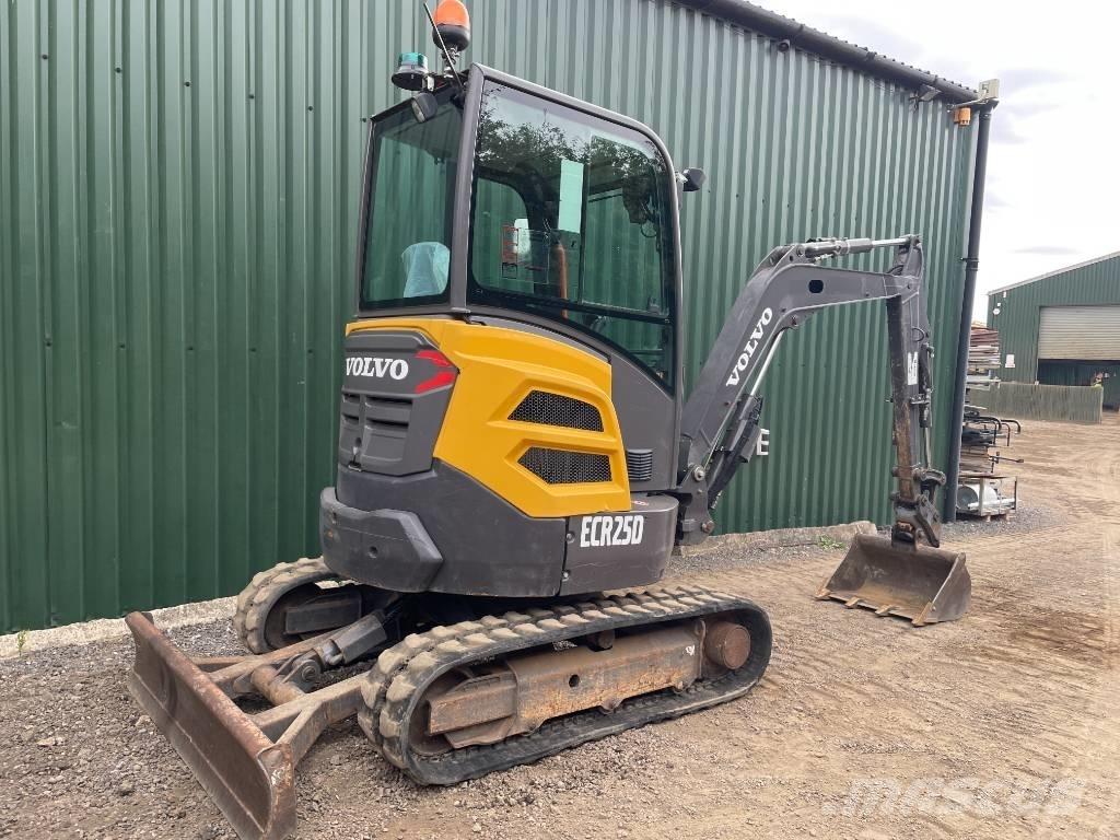 Volvo ECR 25 D Міні-екскаватори < 7т