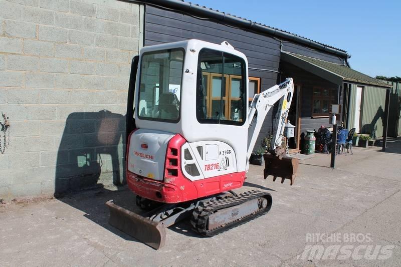 Takeuchi TB216 Міні-екскаватори < 7т