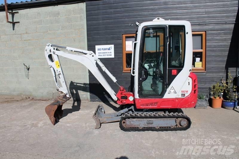 Takeuchi TB216 Міні-екскаватори < 7т
