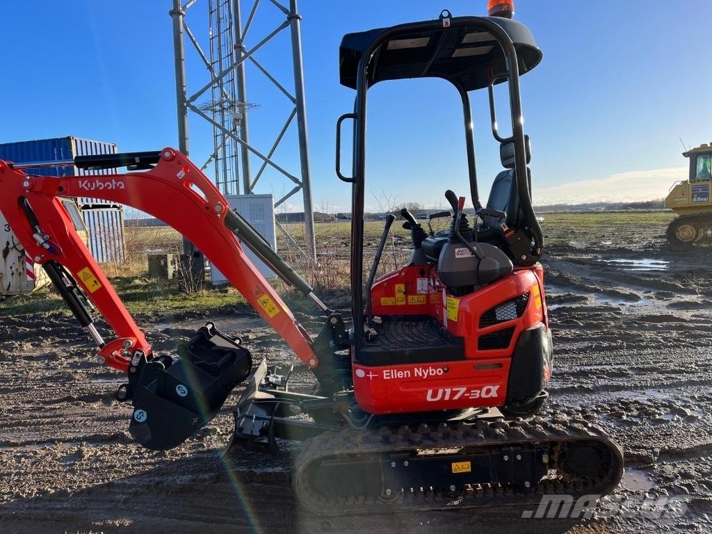 Kubota U 17-3 Міні-екскаватори < 7т