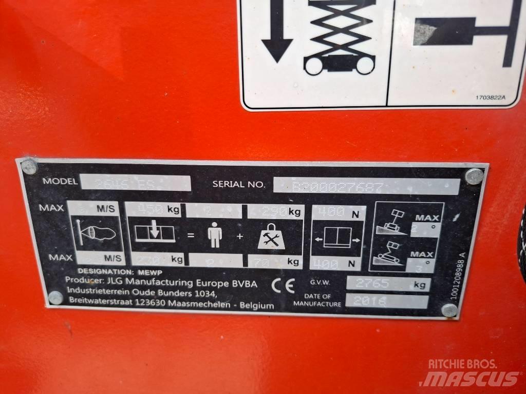 JLG 2646 ES Підйомники-ножиці