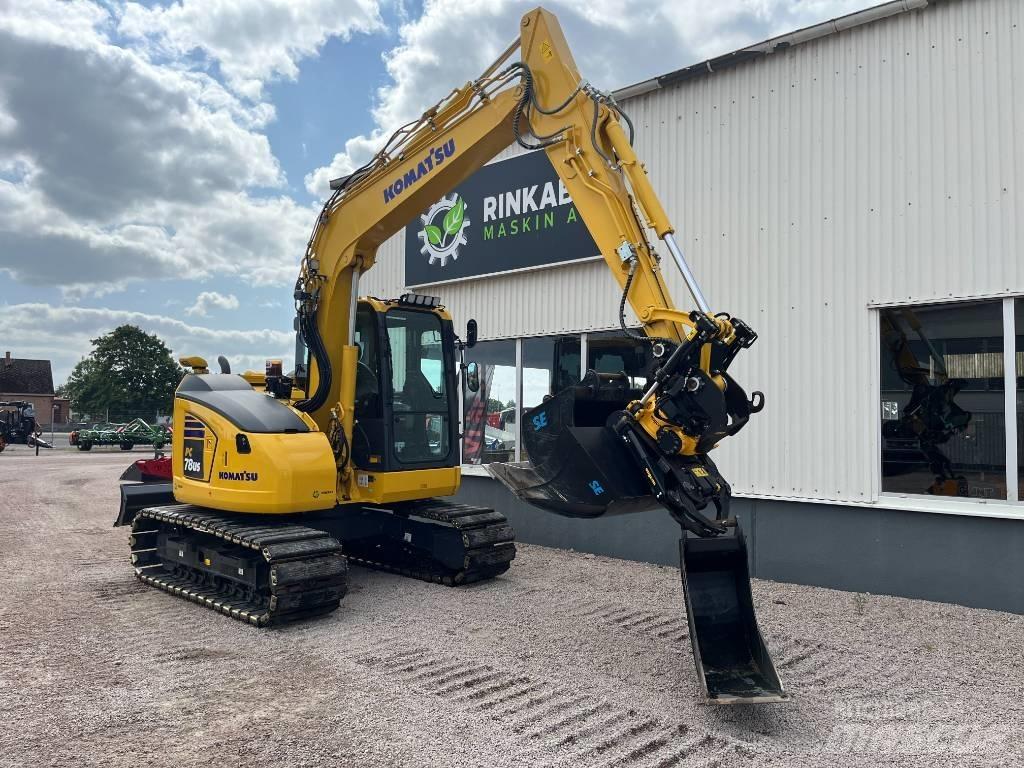 Komatsu PC78US-11E0 Середні екскаватори 7т. - 12т.