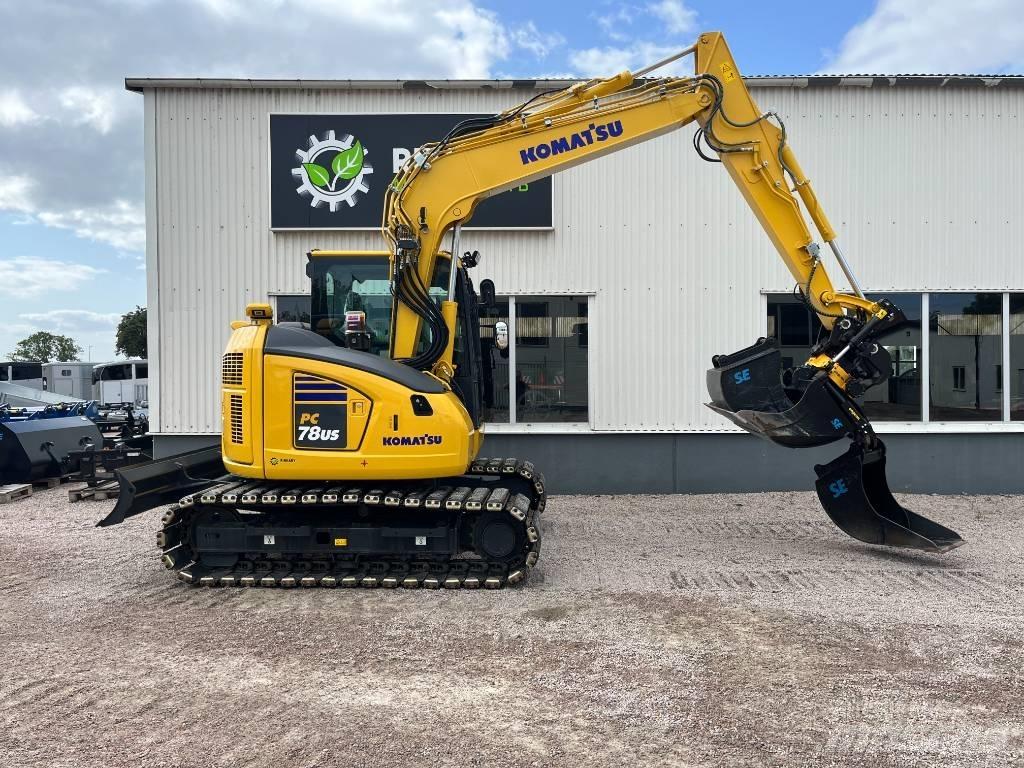Komatsu PC78US-11E0 Середні екскаватори 7т. - 12т.