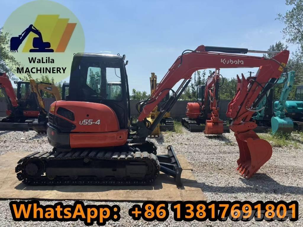 Kubota U 55-4 Міні-екскаватори < 7т