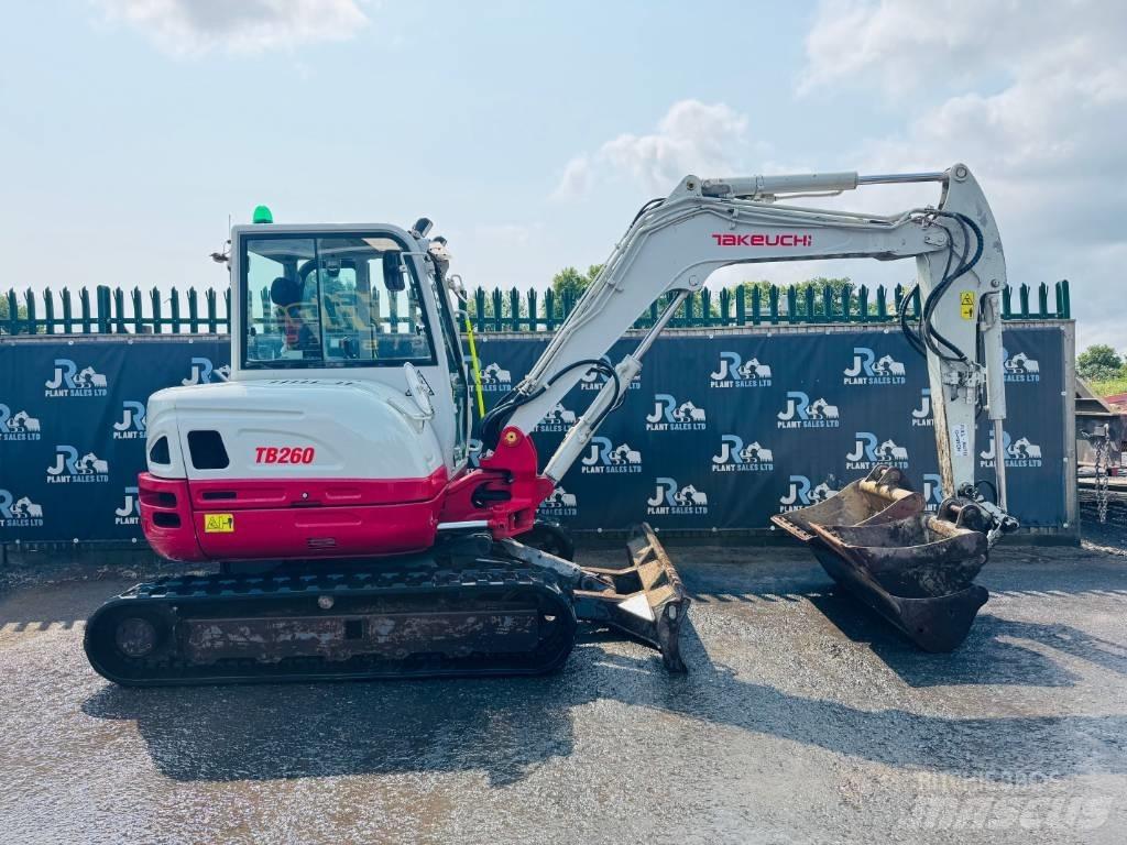 Takeuchi TB 260 Міні-екскаватори < 7т