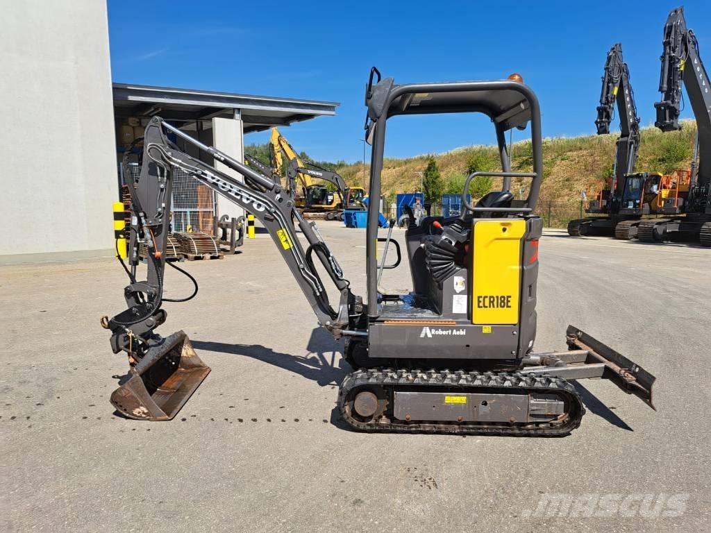 Volvo ECR 18 E Міні-екскаватори < 7т