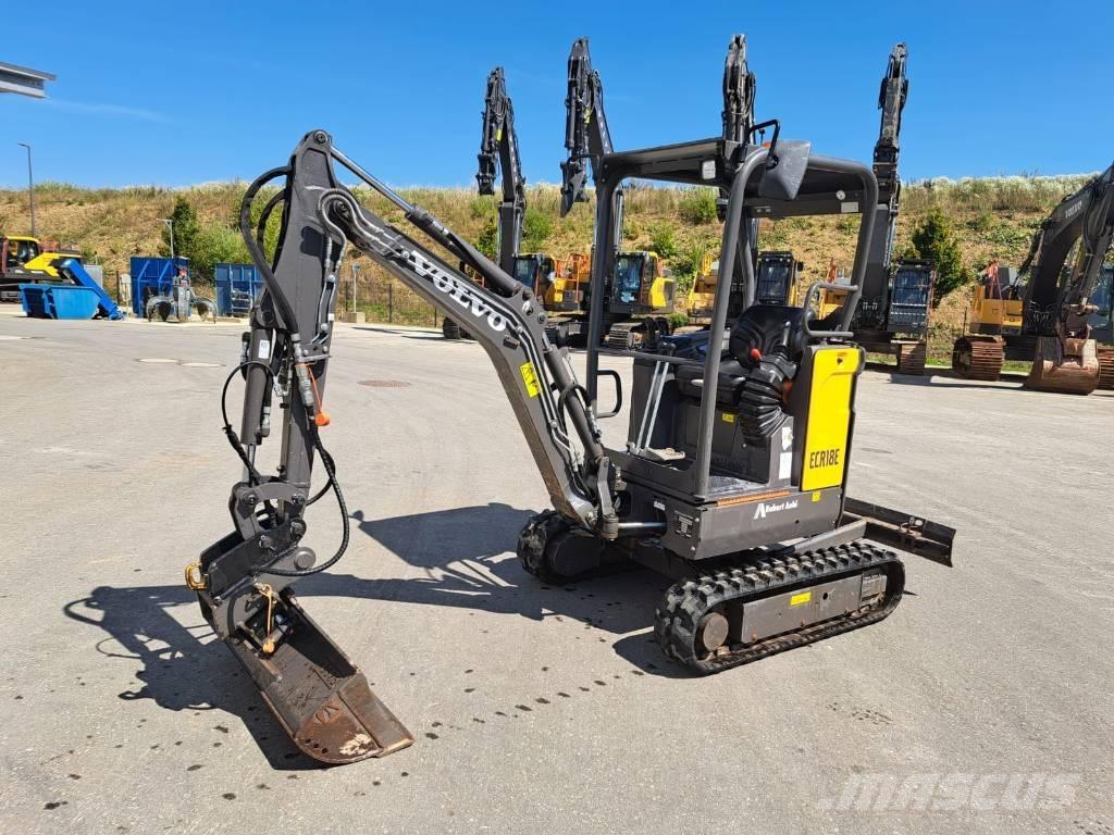 Volvo ECR 18 E Міні-екскаватори < 7т