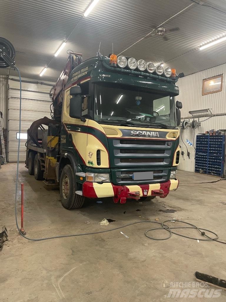 Scania G 420CB Автокрани