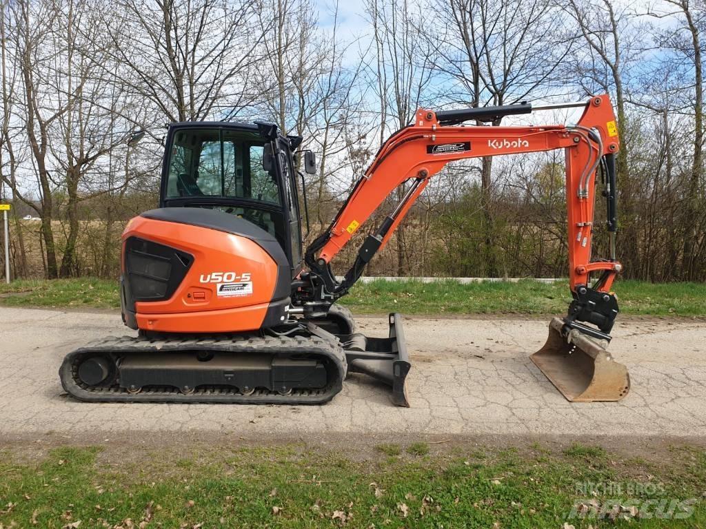 Kubota U 50-5 Міні-екскаватори < 7т