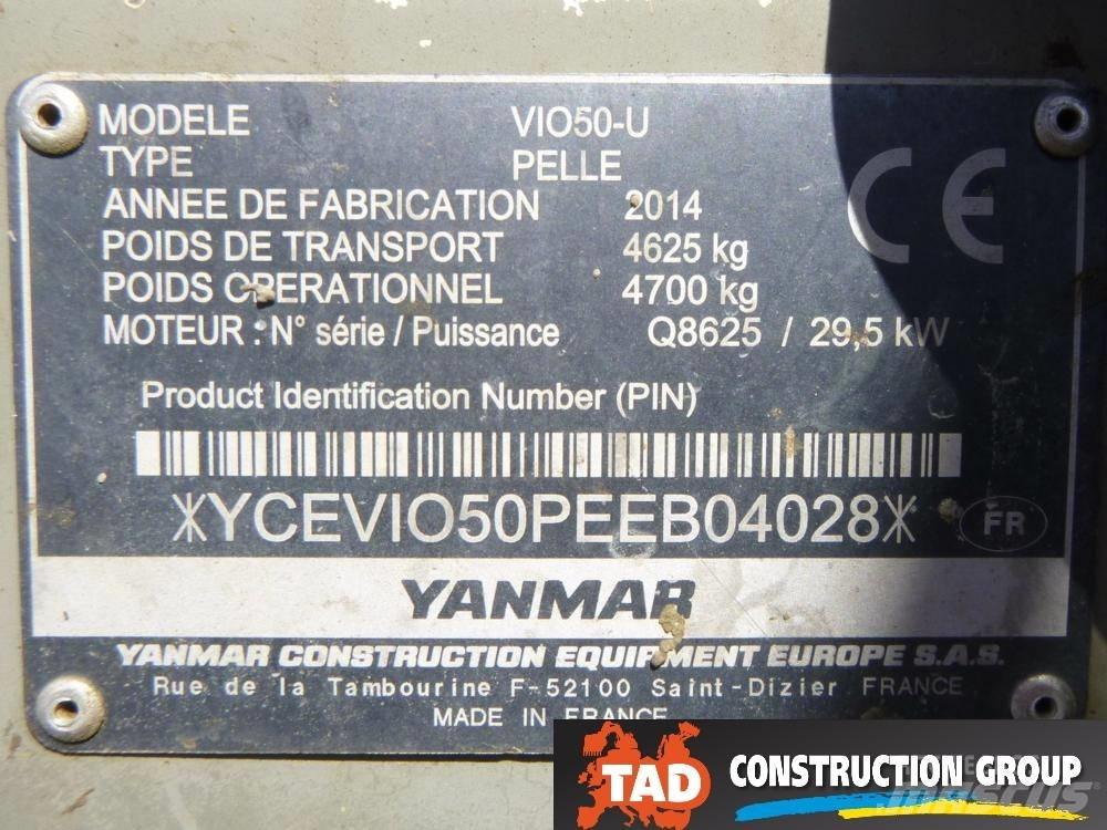 Yanmar Vio 50 U Міні-екскаватори < 7т