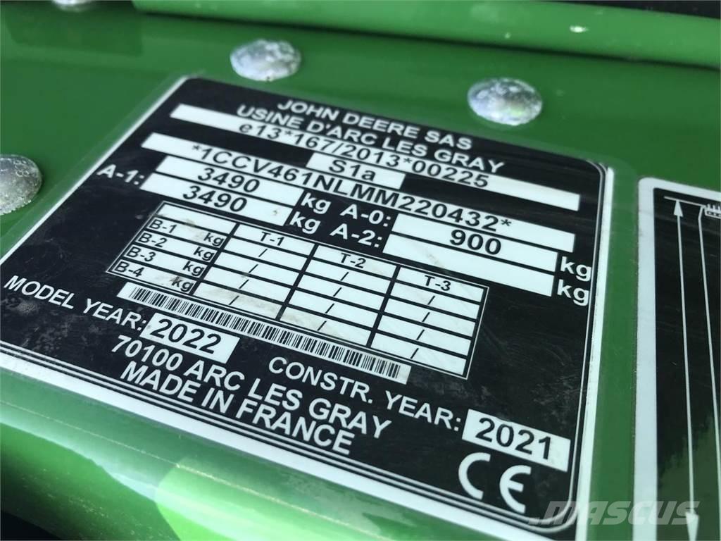 John Deere V461M Рулонні прес-підбирачі
