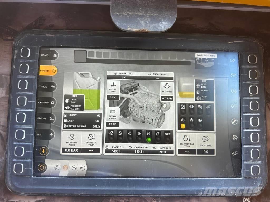 Tesab 1125TR Мобільні дробарки