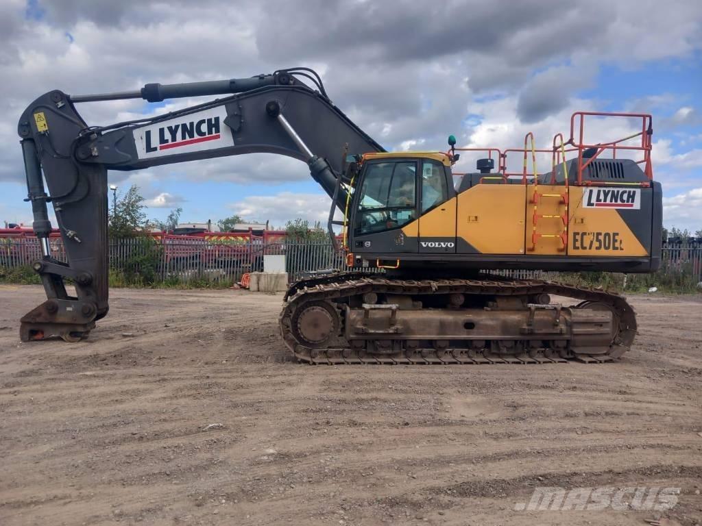 Volvo EC 750 EL Гусеничні екскаватори
