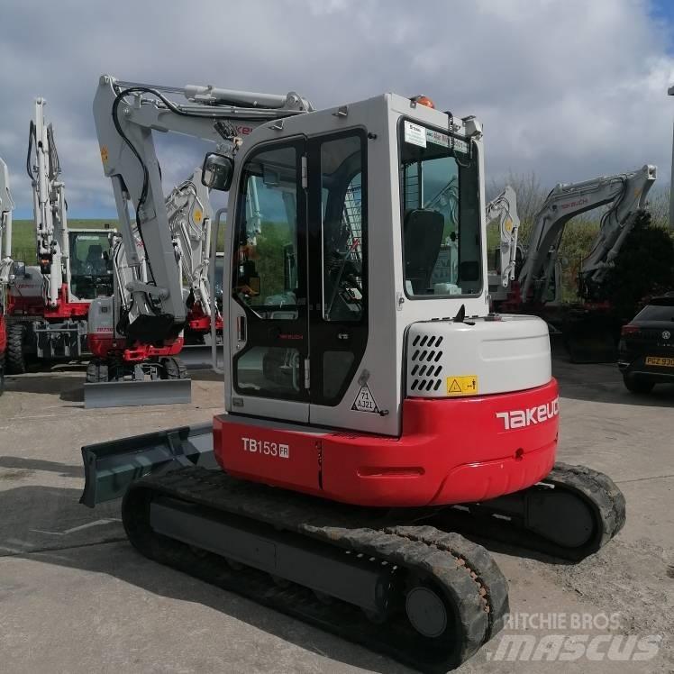 Takeuchi TB153FR Міні-екскаватори < 7т