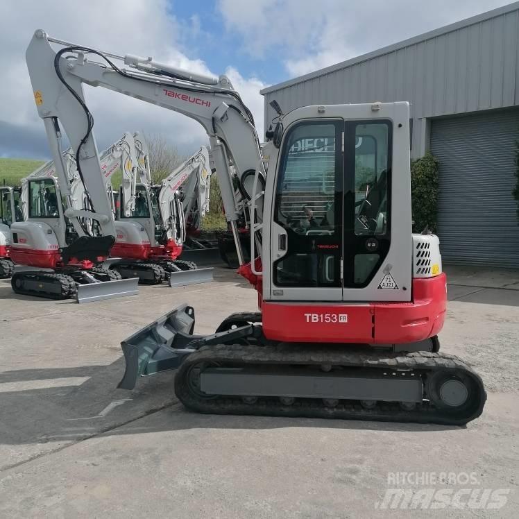 Takeuchi TB153FR Міні-екскаватори < 7т