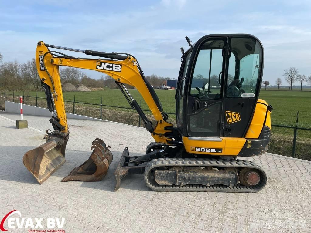 JCB 8026 CTS Міні-екскаватори < 7т