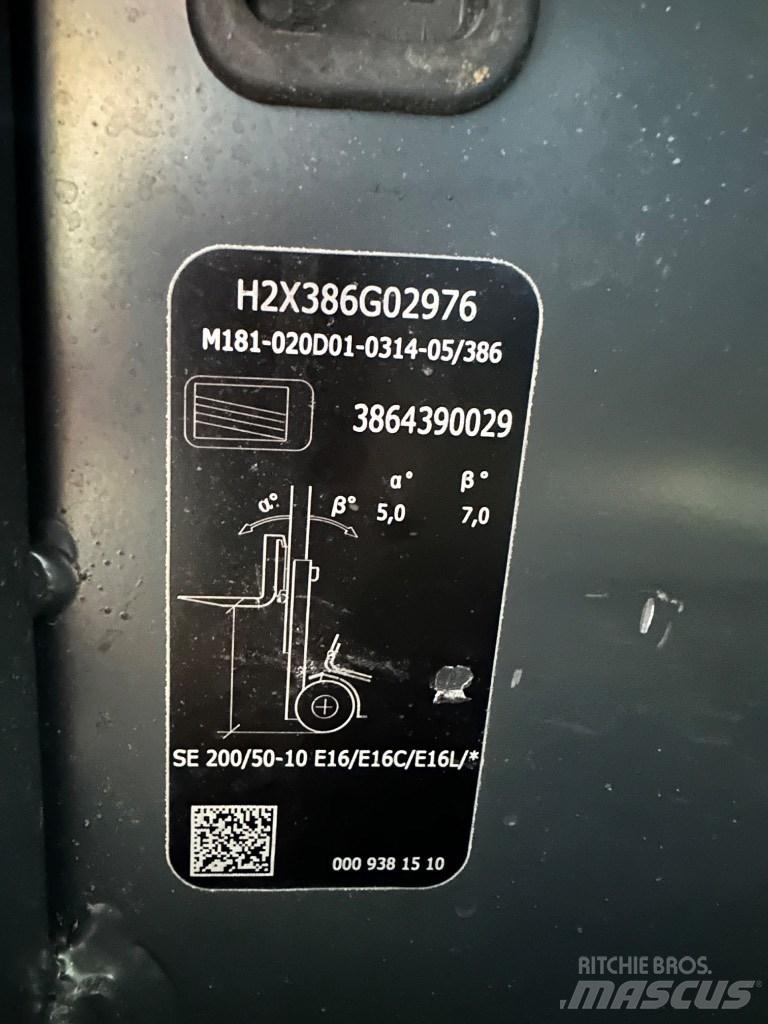 Linde E20L-02 Електронавантажувачі