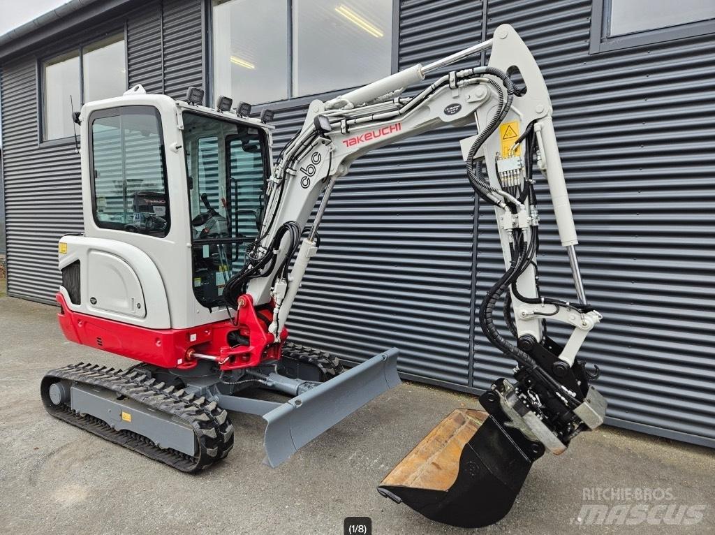 Takeuchi TB 225 Міні-екскаватори < 7т