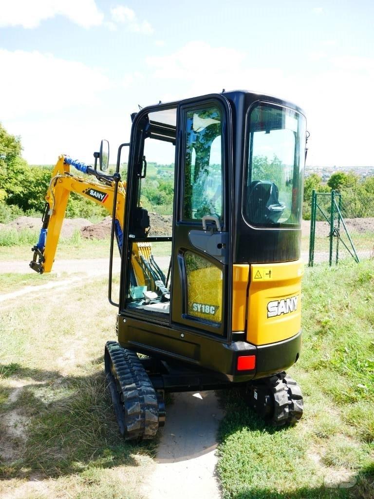 Sany SY 18 C Міні-екскаватори < 7т