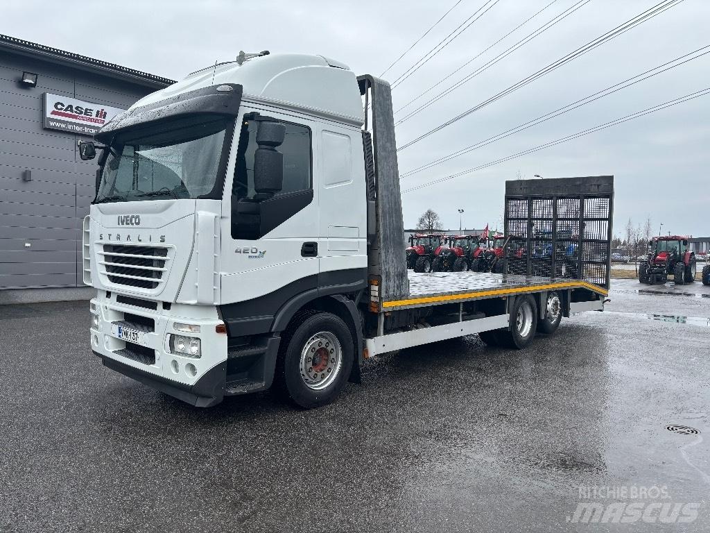 Iveco Stralis 420 Вантажівки-платформи/бокове розвантаження
