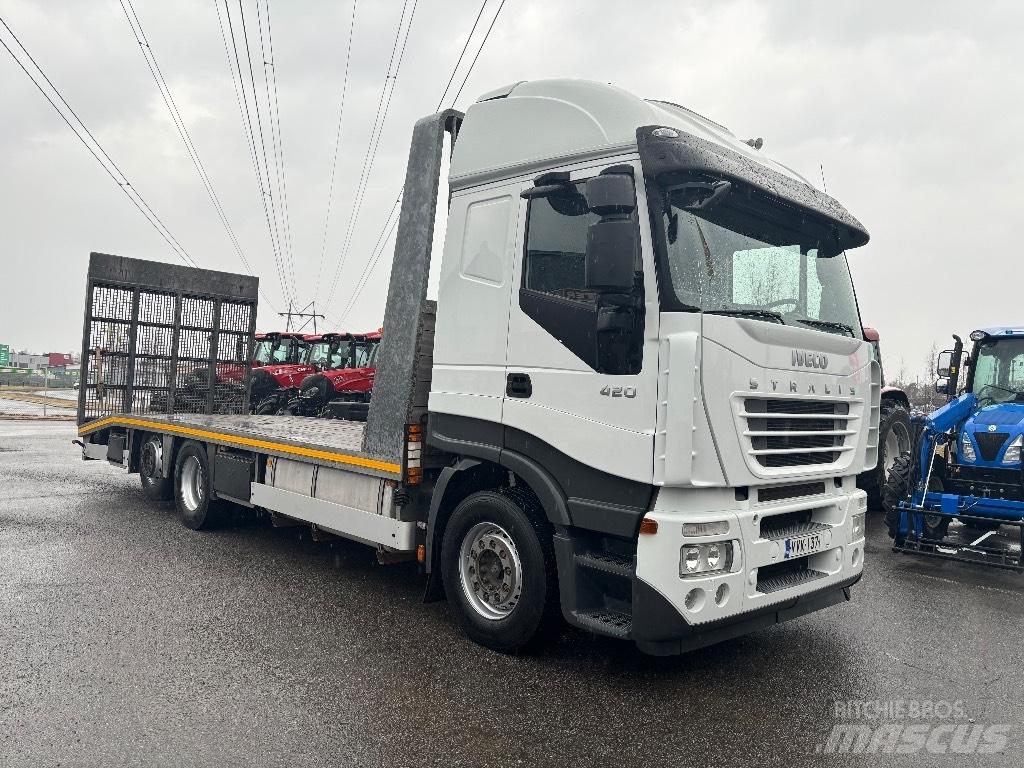 Iveco Stralis 420 Вантажівки-платформи/бокове розвантаження