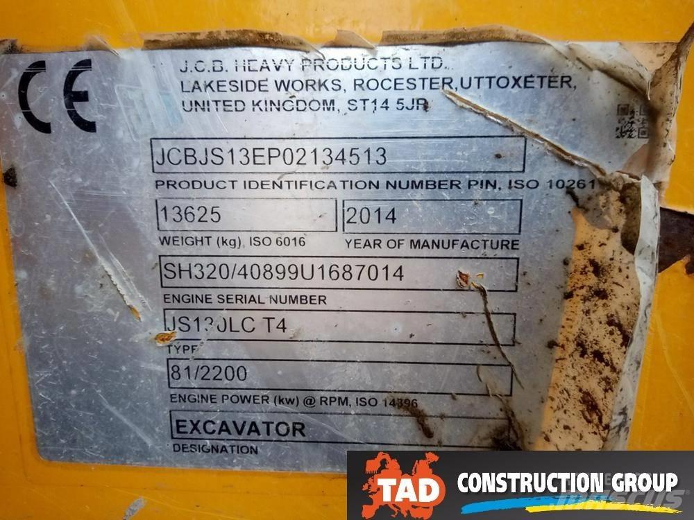 JCB JS 130 LC Гусеничні екскаватори