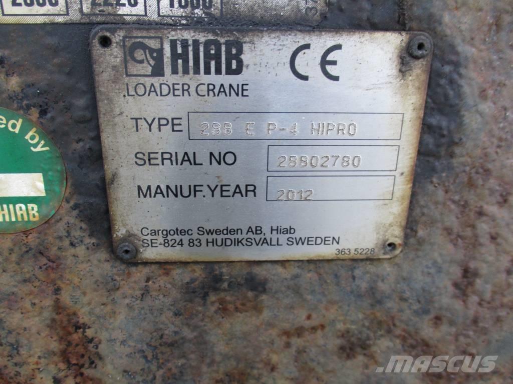 Hiab 288E p-4 Hipro Крани вантажників