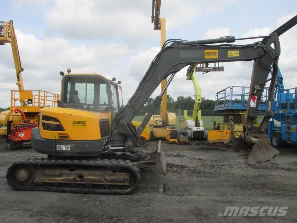 Volvo ECR 88 D Середні екскаватори 7т. - 12т.