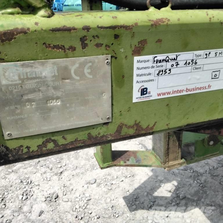 Franquet SP Інші землеоброблювальні машини і додаткове обладнання