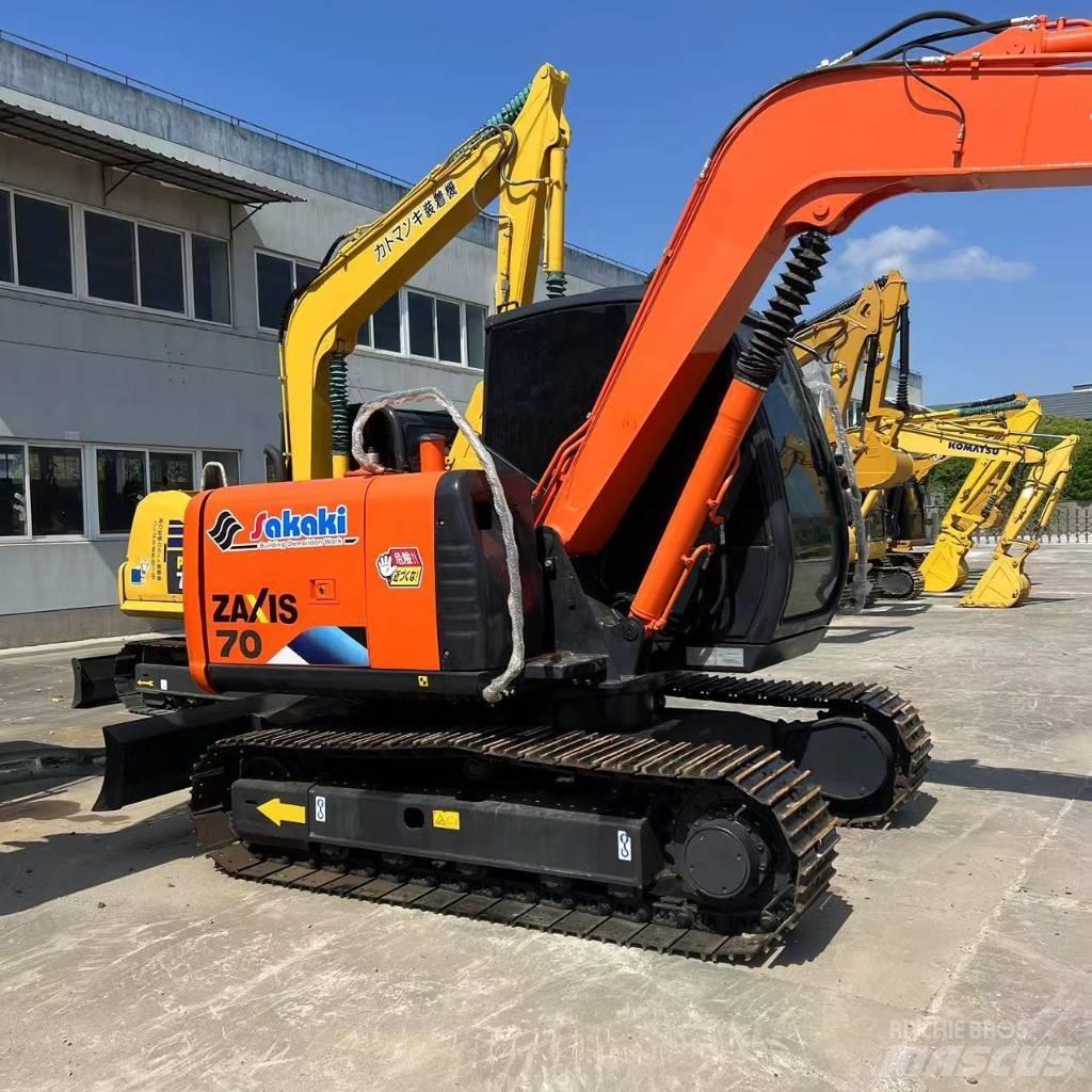 Hitachi ZX 70 Міні-екскаватори < 7т