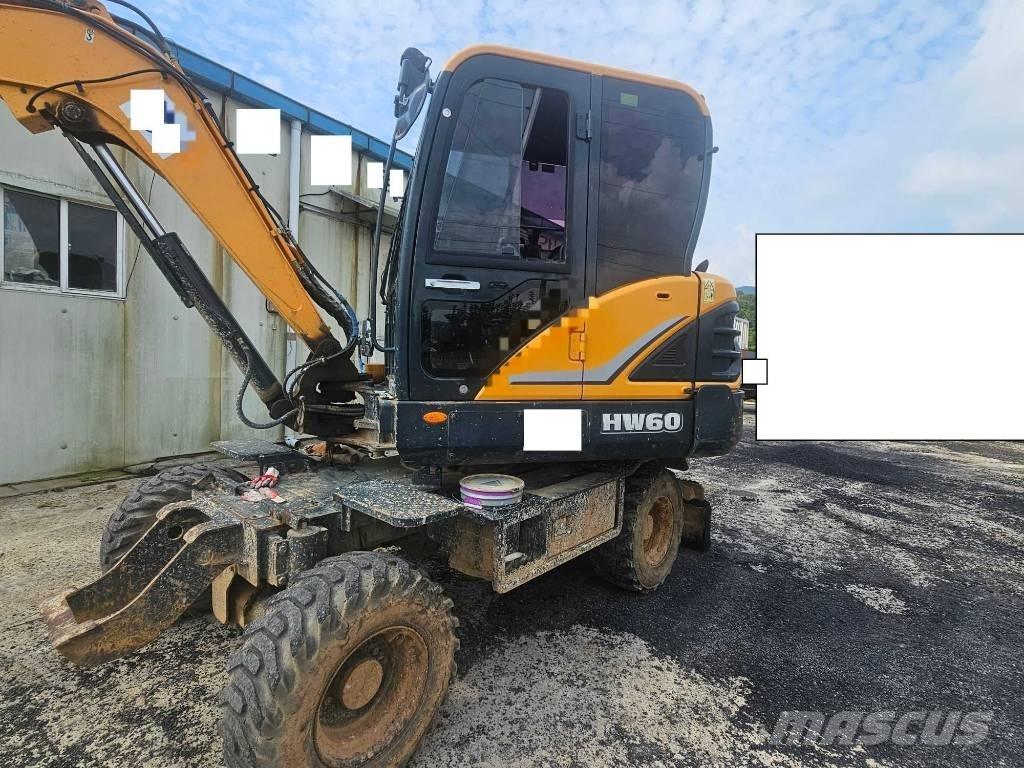 Hyundai HW60 Колісні екскаватори