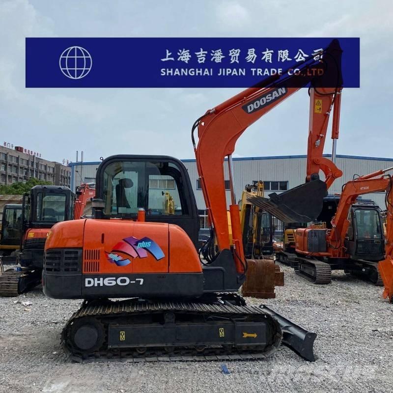 Doosan DH 60-7 Міні-екскаватори < 7т