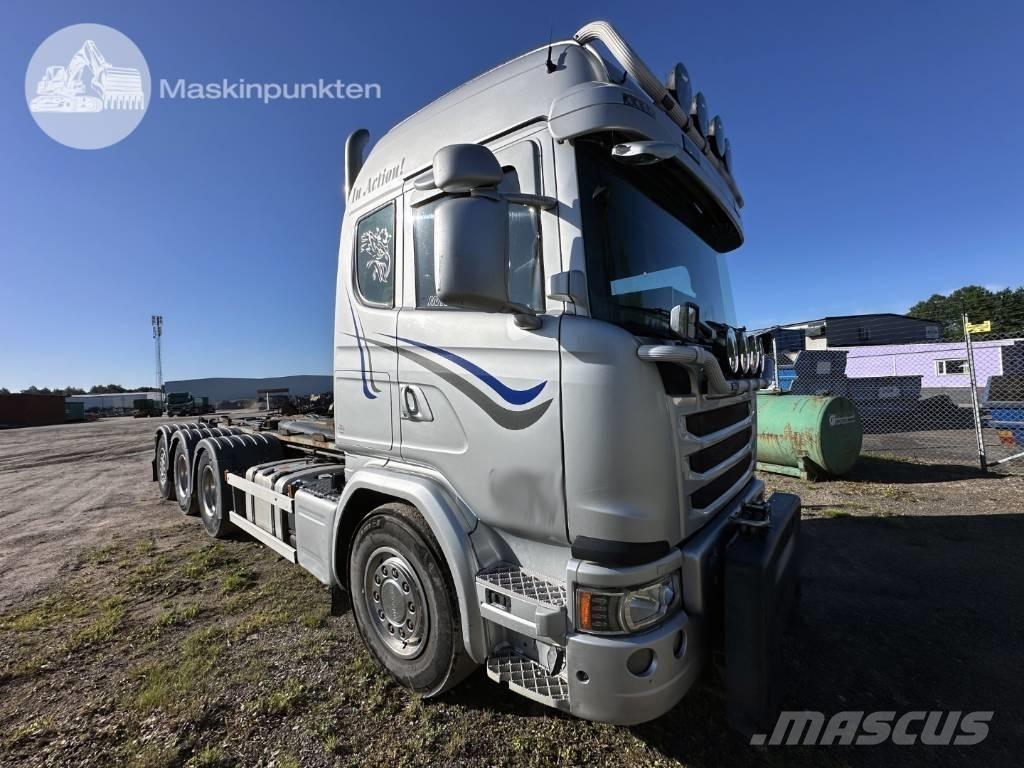 Scania G 490 Вантажівки з гаковим підйомом