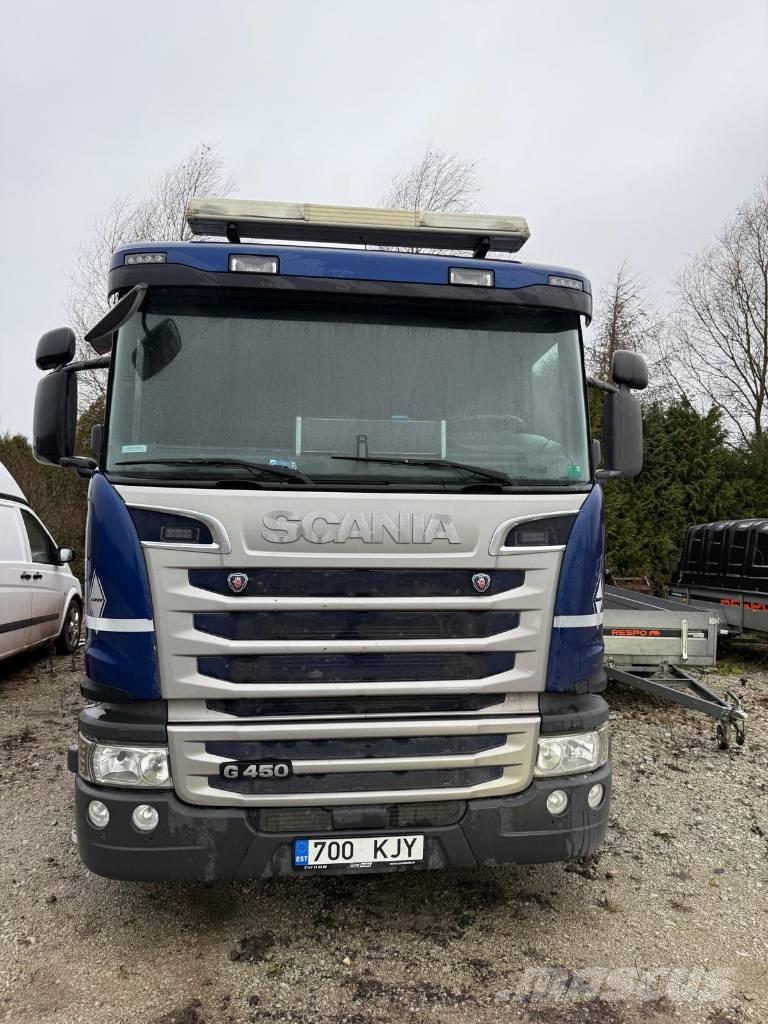 Scania G 450 Вантажівки з гаковим підйомом