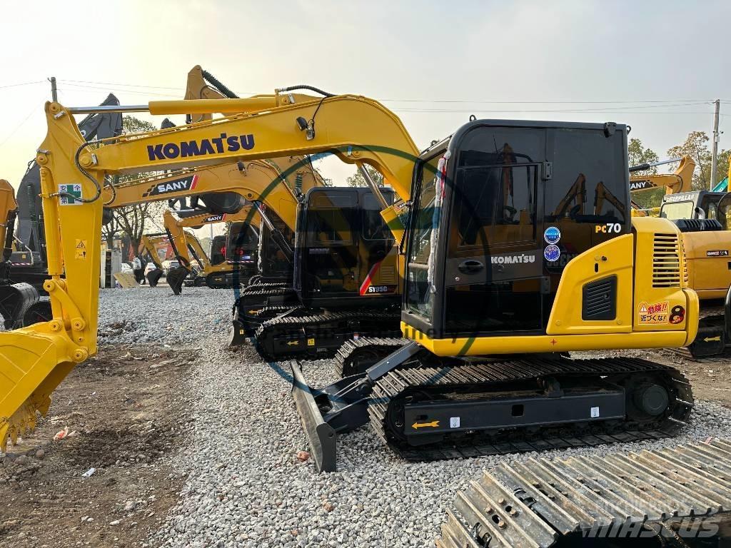 Komatsu PC 70 Міні-екскаватори < 7т