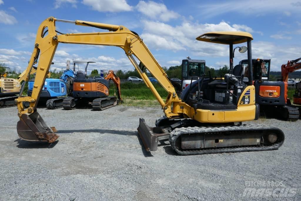 Komatsu PC 55 MR-3 Міні-екскаватори < 7т
