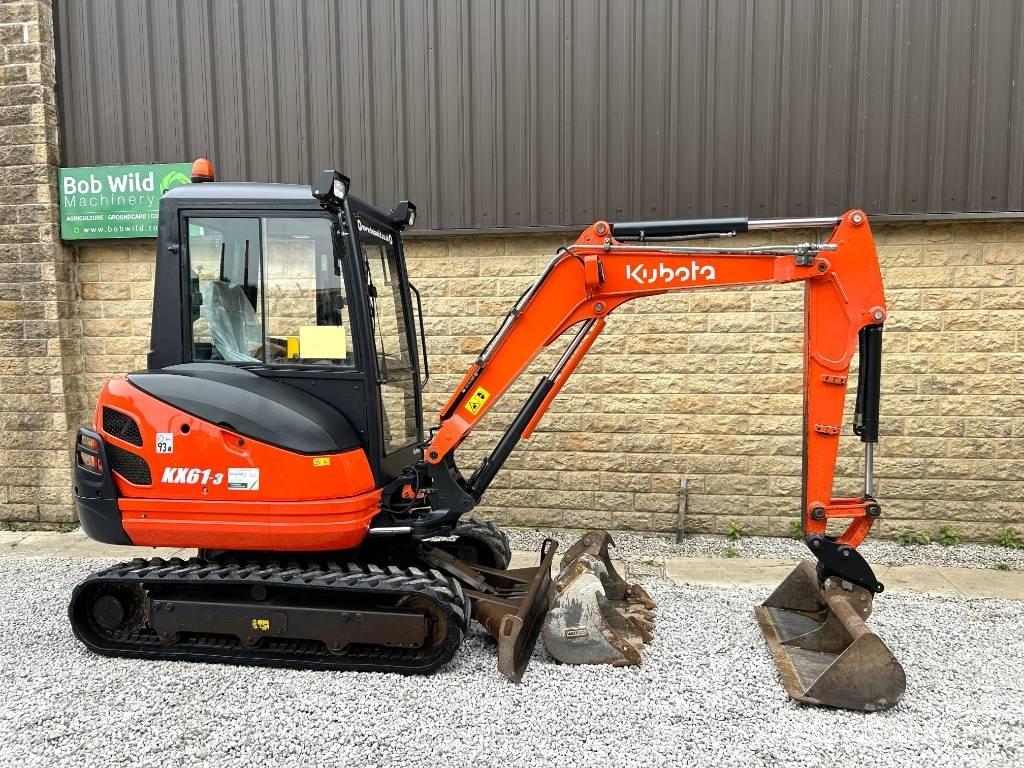 Kubota KX61-3 Міні-екскаватори < 7т