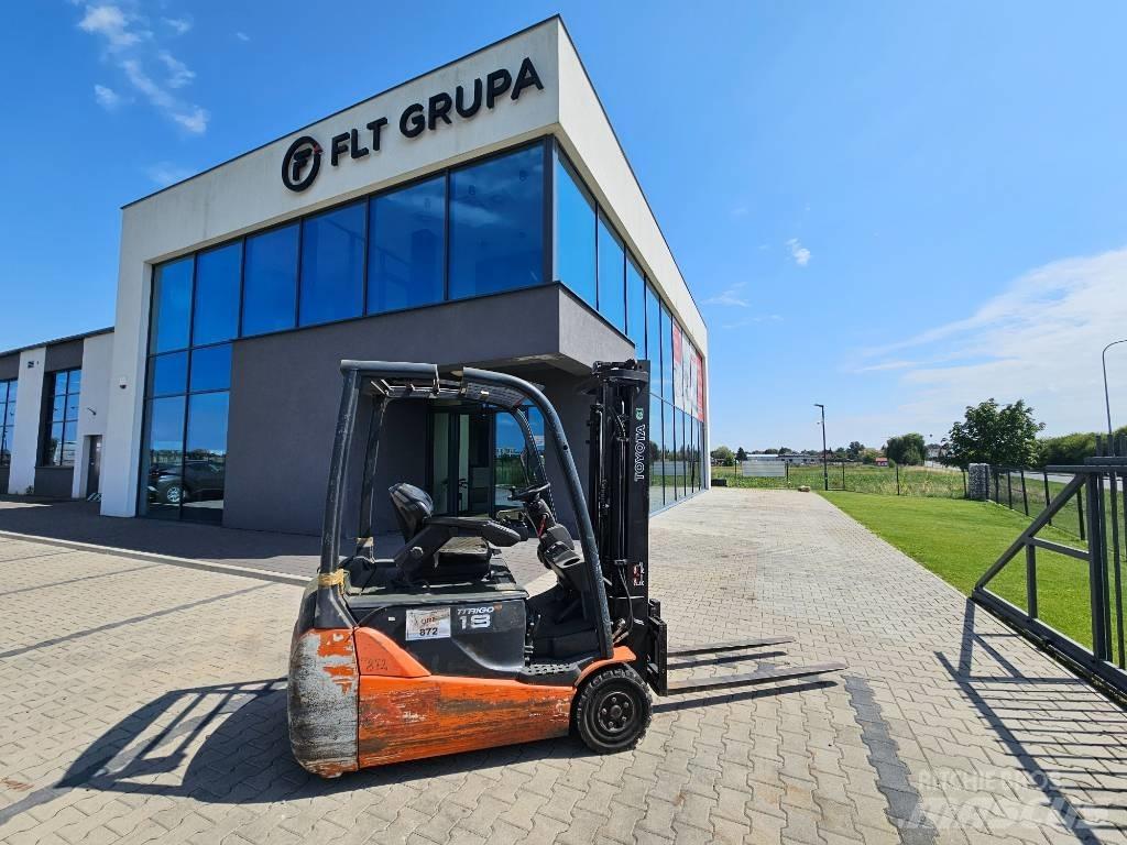 Toyota 8 FBET 18 Електронавантажувачі