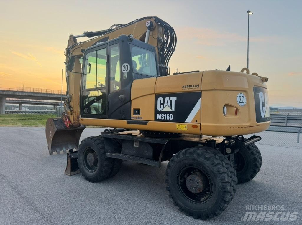 CAT M 316 D Колісні екскаватори