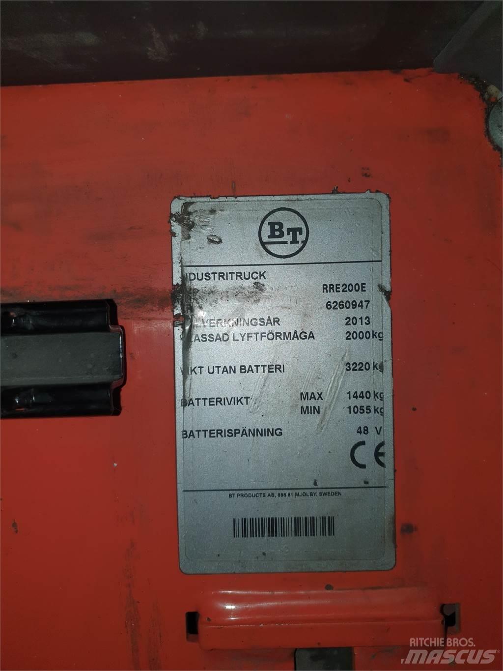 BT RRE200E Річ-трак із високим підйомом