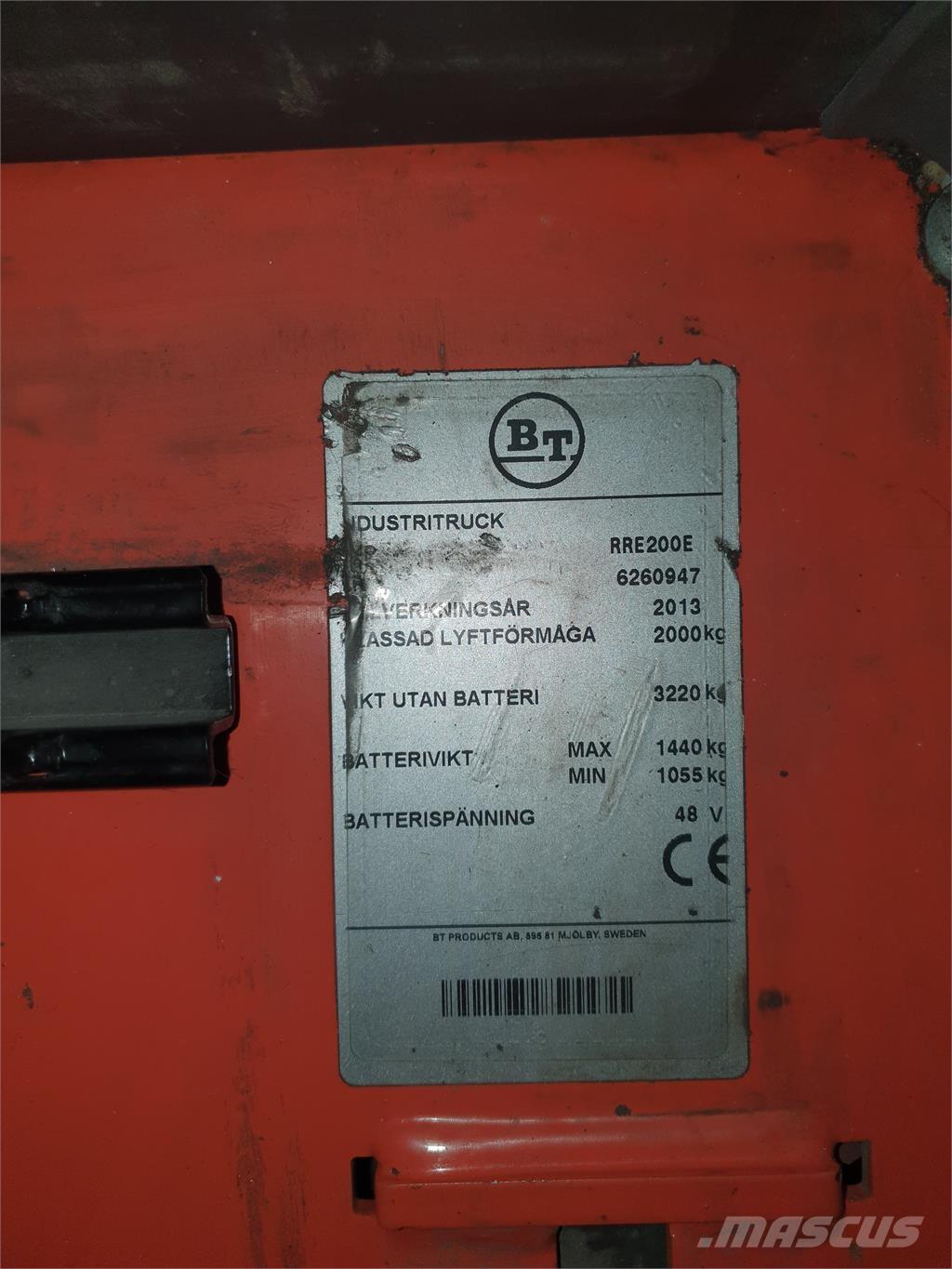 BT RRE200E Річ-трак із високим підйомом