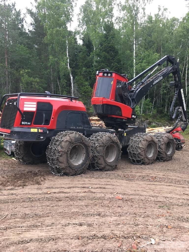 Komatsu 931 XC Харвестери