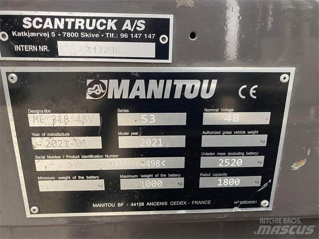 Manitou ME318 Електронавантажувачі