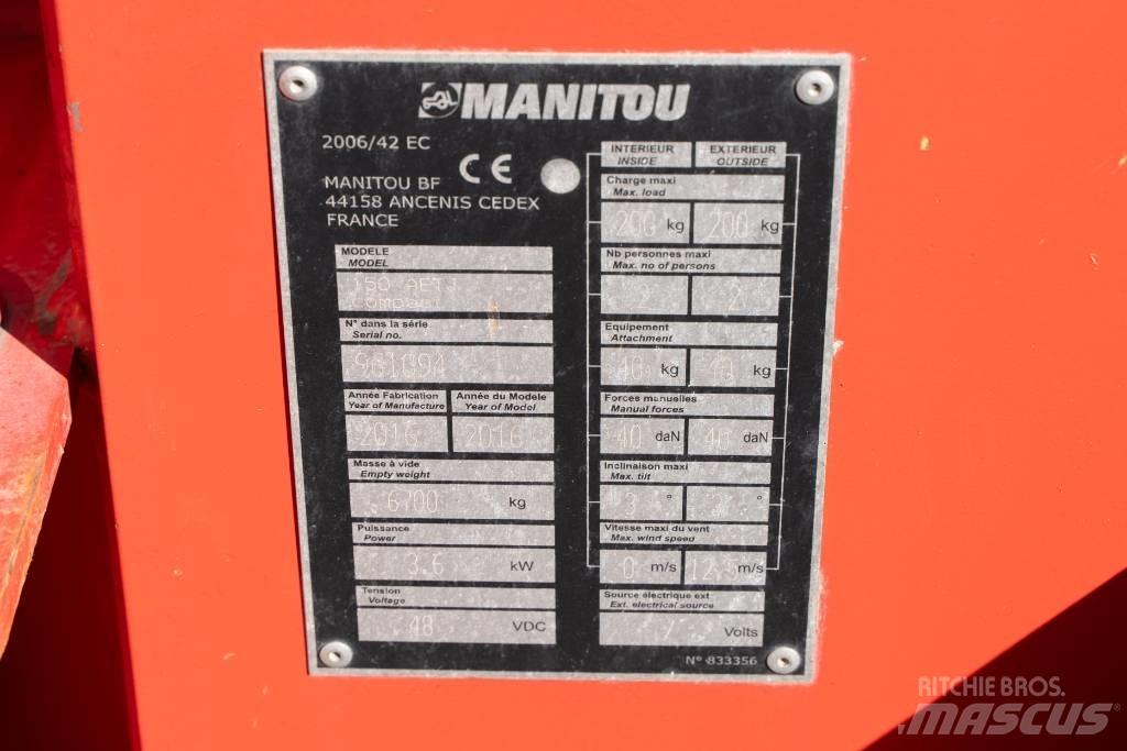 Manitou AETJ 150 Колінчаті підйомники