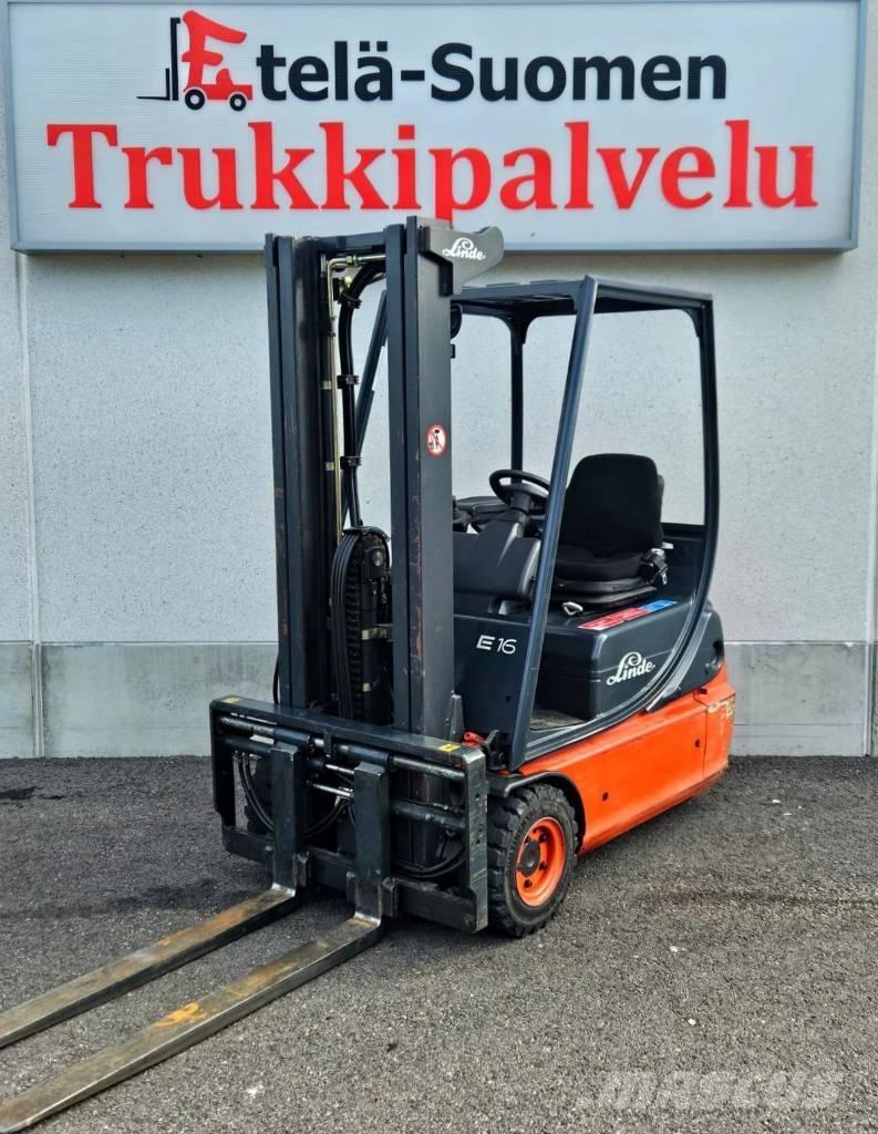 Linde E 16 C-02 Електронавантажувачі
