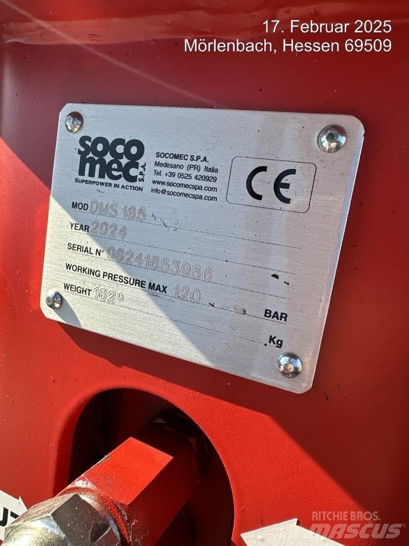 Socomec DMS165 Гідравлічні пальові молоти