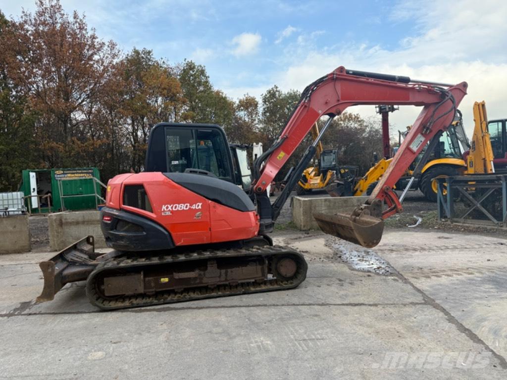 Kubota KX 080-4 Середні екскаватори 7т. - 12т.